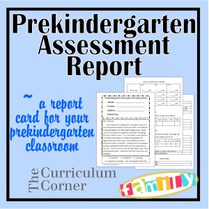 Prekindergarten Assessment Report